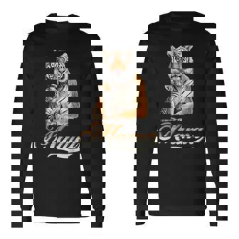 タイガー ママ&ベビー 母の日 トラ 動物好き 長袖Tシャツ - Kawaiitshirt