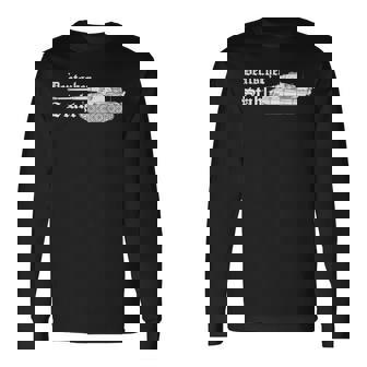 タイガー戦車 第二次世界大戦の戦車扇風機 Panzerkampfwageni 長袖Tシャツ - Kawaiitshirt