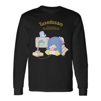 タキシードサム ハピネスマイルーム 長袖Tシャツ - Kawaiitshirt