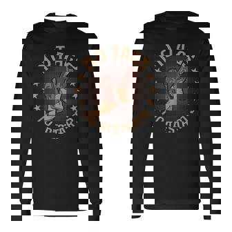 タグなし ノーリスタート ラインダンス カントリーミュージック 長袖Tシャツ - Kawaiitshirt