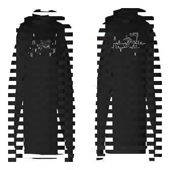 タスマニアンデビル ハートビート 長袖Tシャツ - Kawaiitshirt