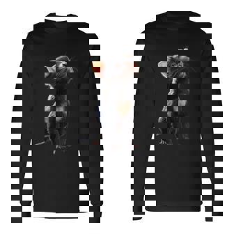 タスマニアン・デビル 有袋類 タスマニア・スウィート・デビル 長袖Tシャツ - Kawaiitshirt