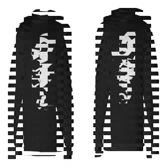 タツノコロゴ B 長袖Tシャツ - Kawaiitshirt