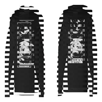 タロットカード ヴィンテージ 三日月 マナティー 海 動物 恋人 長袖Tシャツ - Kawaiitshirt