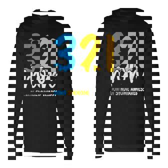 ダウン症啓発 誇り高きトリソミー 21ママダウン症 長袖Tシャツ - Kawaiitshirt