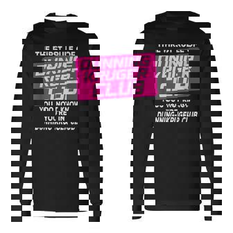 ダニング・クルーガークラブ 長袖Tシャツ - Kawaiitshirt