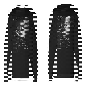 ダーウィン 生命の木 進化 科学シャツ 生物学 オタク 長袖Tシャツ - Kawaiitshirt