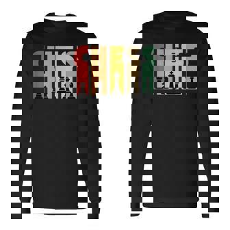 チェス レトロデザイン 戦略思考スポーツギフト 長袖Tシャツ - Kawaiitshirt