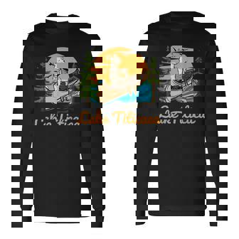 チチカカ湖 長袖Tシャツ - Kawaiitshirt