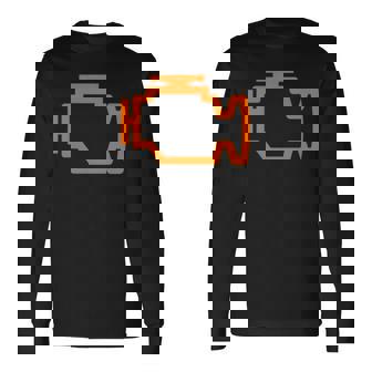 チューナーカー ガイ Ledチェックエンジンライト 長袖Tシャツ - Kawaiitshirt