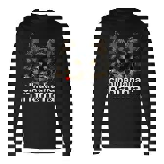 チワワ ママ チワワ 長髪 ママ ママ チワワ 犬 長袖Tシャツ - Kawaiitshirt