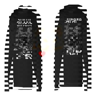 チワワ 長髪好き チワワ 長髪 チワワ 長袖Tシャツ - Kawaiitshirt