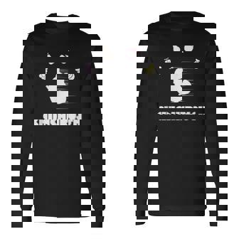 チンチラッシュ Chinchirush チンチラ 小動物 Animal 長袖Tシャツ - Kawaiitshirt