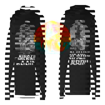 チンパンジーニ バナニーニ イタリアン ブレイン ミーム チンパンジーニ 長袖Tシャツ - Kawaiitshirt