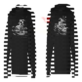 ツェルマットのマッターホルン スイス アルプス山脈 長袖Tシャツ - Kawaiitshirt