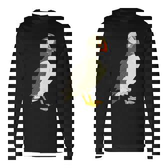 ツノメドリ 長袖Tシャツ - Kawaiitshirt