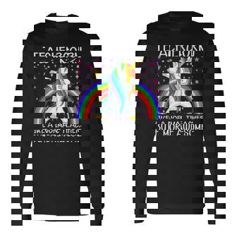 ティーチャーコーン 長袖Tシャツ - Kawaiitshirt