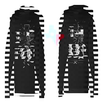 テキサス州旗 バーベキューギフト テキサスバーベキュー 長袖Tシャツ - Kawaiitshirt