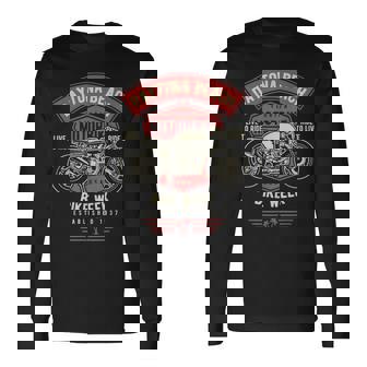 デイトナ ビーチバイクウィーク レトロバイクデザイン 長袖Tシャツ - Kawaiitshirt