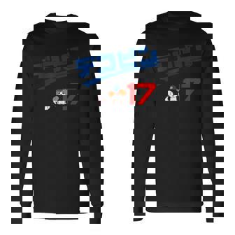 デコピン 大谷 愛犬 でこぴん Dekopin Decoy Decopin 野球 ユニホーム風 かわいい 長袖Tシャツ - Kawaiitshirt