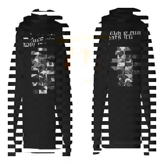 デス・イズ・サステイン・ファニー・キャバリア・キング・チャールズ・スパニエル 長袖Tシャツ - Kawaiitshirt