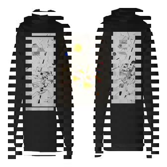 デリケートテンション-カンディンスキー 長袖Tシャツ - Kawaiitshirt