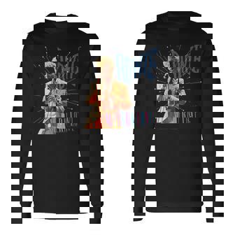 デヴィッド・ボウイ モダンラブ写真 デニス・オリーガン作 長袖Tシャツ - Kawaiitshirt