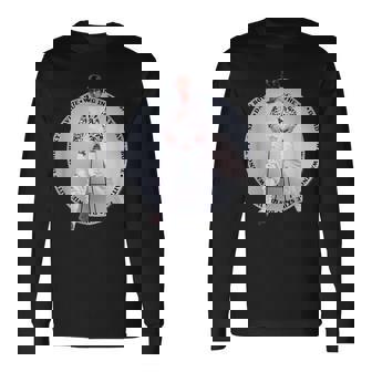 デヴィッド・ボウイ 空で待っている写真 ブライアン・ウォード 長袖Tシャツ - Kawaiitshirt