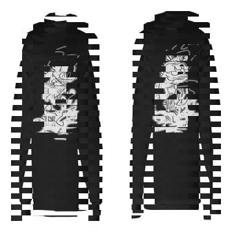 トラウト フィッシング シーバス フィッシャーマン 釣り竿 長袖tシャツ 長袖Tシャツ - Kawaiitshirt