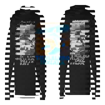 トラレロ トラララ イタリアン ブレイン ミーム 長袖Tシャツ - Kawaiitshirt