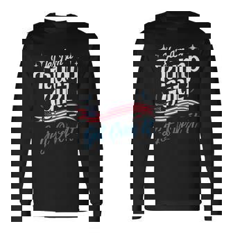 トランプガールレッドtシャツ ドナルド・トランプ大統領2024 長袖Tシャツ - Kawaiitshirt