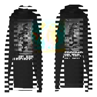 トリッピ・トロッピ-イタリアン・ブレインロット・ミーム 長袖Tシャツ - Kawaiitshirt