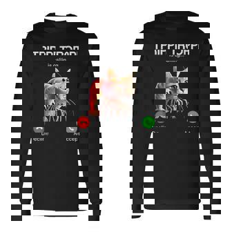 トリッピ・トロッピはブレインロット・イタリアン・ブレインロット・ミームを呼んでいる。 長袖Tシャツ - Kawaiitshirt