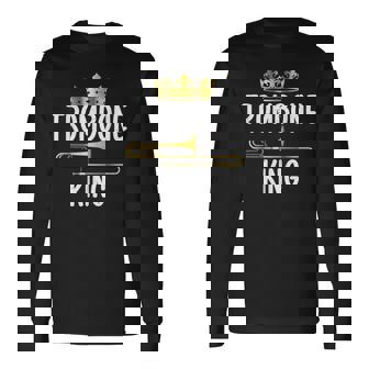 トロンボーンキングトロンボーン 長袖Tシャツ - Kawaiitshirt