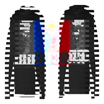 ドゥテルテが2016年大統領に就任 長袖Tシャツ - Kawaiitshirt