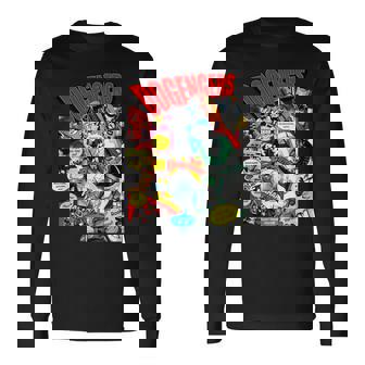 ドゲンジャーズ コミック風 長袖Tシャツ - Kawaiitshirt