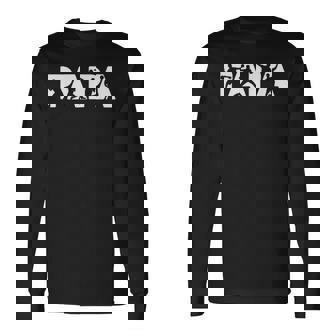 メンズ ドッジボールのお父さんのシャツ、ドッジボールの夫のギフト 長袖Tシャツ - Kawaiitshirt