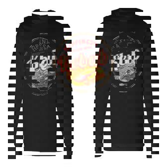 ドネルケバブ レトロ スナック ビンテージ ストリート フード グルメ お土産 長袖Tシャツ - Kawaiitshirt