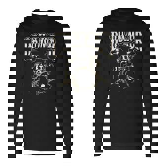 ドラマー、ティードラム、ドラムプレーヤーへのギフトに。 長袖Tシャツ - Kawaiitshirt
