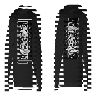 ドリンクタピオカティーステイウィアードエイリアン 長袖Tシャツ - Kawaiitshirt