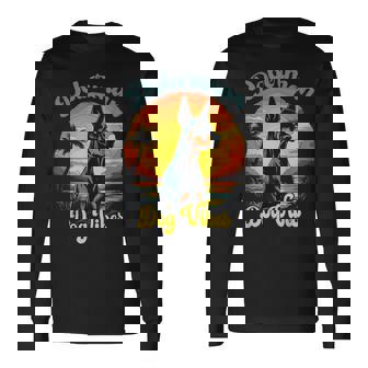 ドーベルマン 犬の飼い主 私が叶えるドーベルマン 長袖Tシャツ - Kawaiitshirt