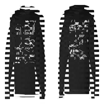 ナスカの地上絵 長袖Tシャツ - Kawaiitshirt