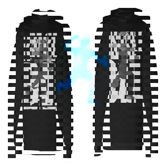 ナックルボール 野球 長袖Tシャツ - Kawaiitshirt