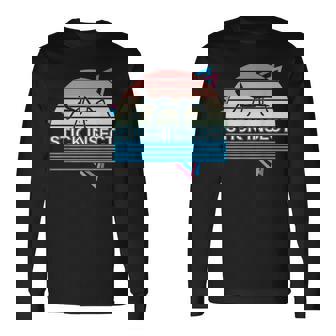 ナナフシ レトロ ペット ナナフシ 長袖Tシャツ - Kawaiitshirt