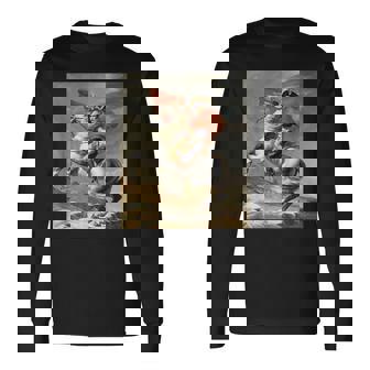 ナポレオン・ボナパルト ジャック・ルイ・デイヴィッド ネオクラシシズムアート 長袖Tシャツ - Kawaiitshirt