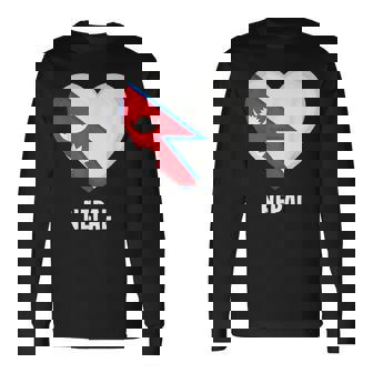 ネパール国旗シャツ 長袖Tシャツ - Kawaiitshirt