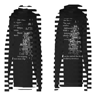 ノイシュヴァンシュタイン城 バイエルン ドイツ ドイツ語 英語 長袖Tシャツ - Kawaiitshirt