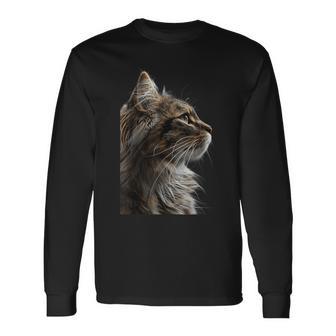 ノルウェージャンフォレストキャット 長袖Tシャツ - Kawaiitshirt