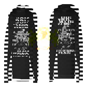 ノルディック ウォーキング ランニング スポーツ ハイキング フィットネス ウォーキング ランニング 長袖Tシャツ - Kawaiitshirt