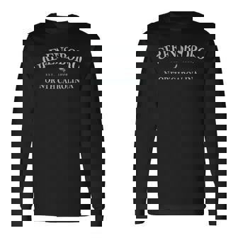 ノースカロライナ州グリーンズボロ 長袖Tシャツ - Kawaiitshirt